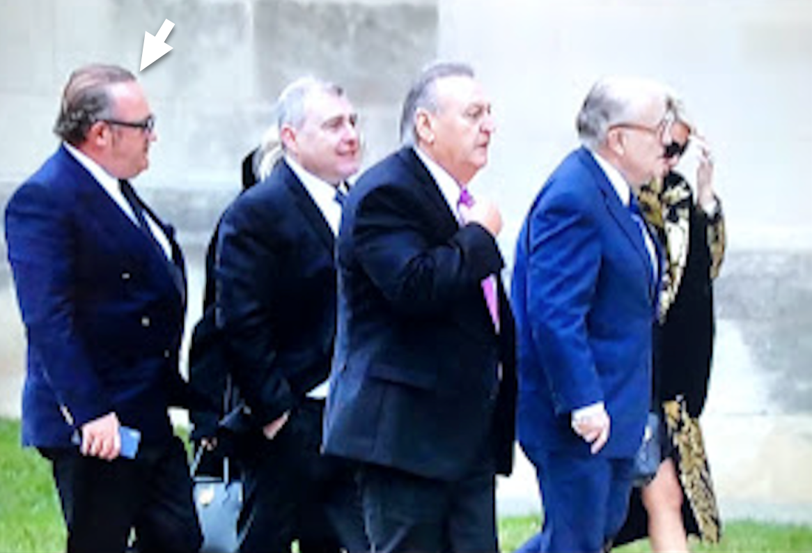 Wait a minute. It’s not just Lev Parnas With Giuliani at Bush’s Funeral. It’s Fruman too.